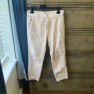 AMO Slouch Trouser Jeans Boyfriend Denim Cropped